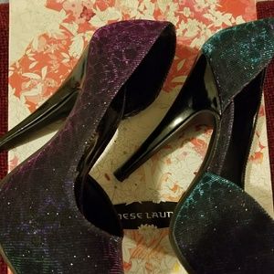 Chinese Laundry Giraffe Multicolored Heels